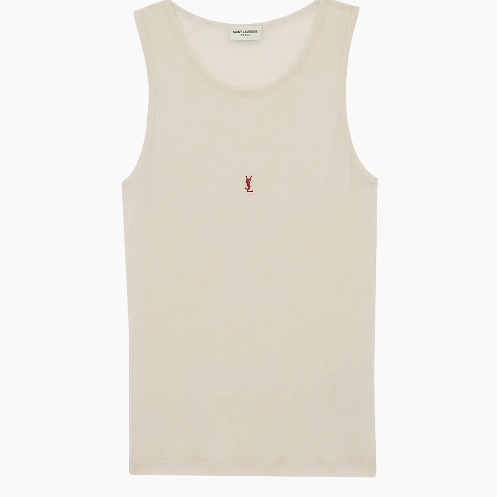 Saint Laurent
Cassandre Tank Top